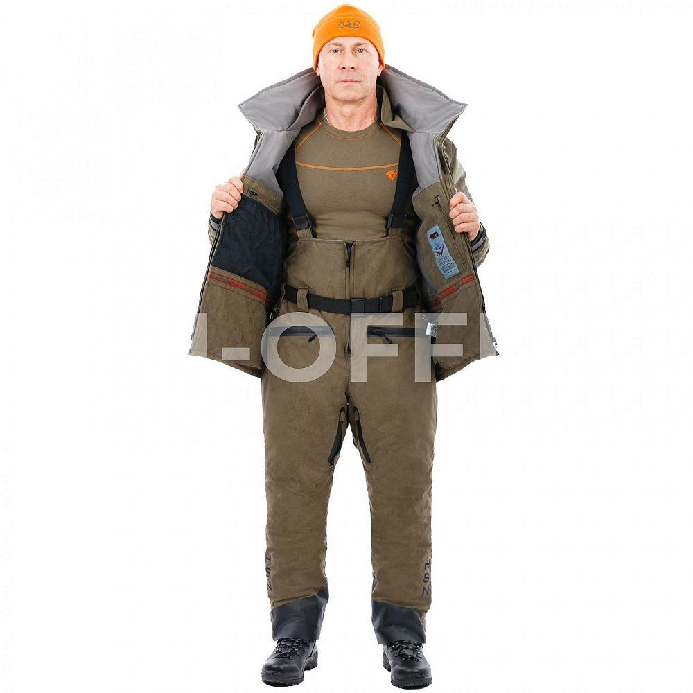 Костюм мужской демисезонный «Hunter II New (-15)» (Zamsha), олива 98128-0