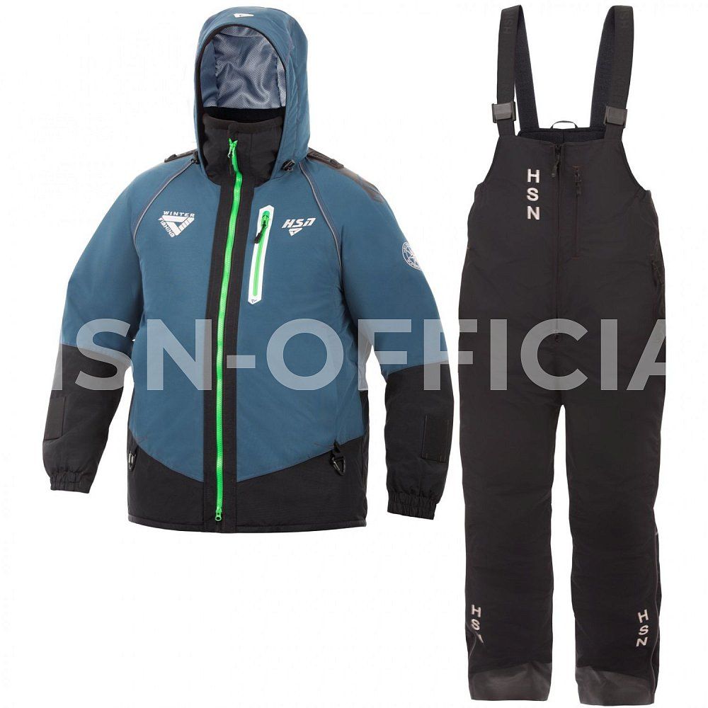 Костюм-поплавок мужской зимний «Rescuer II Comfort», бирюза 98154-23