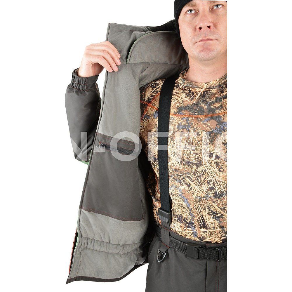 Костюм мужской демисезонный «Stalker III (-10)» (Hardguard), свет-зелены 98117-6