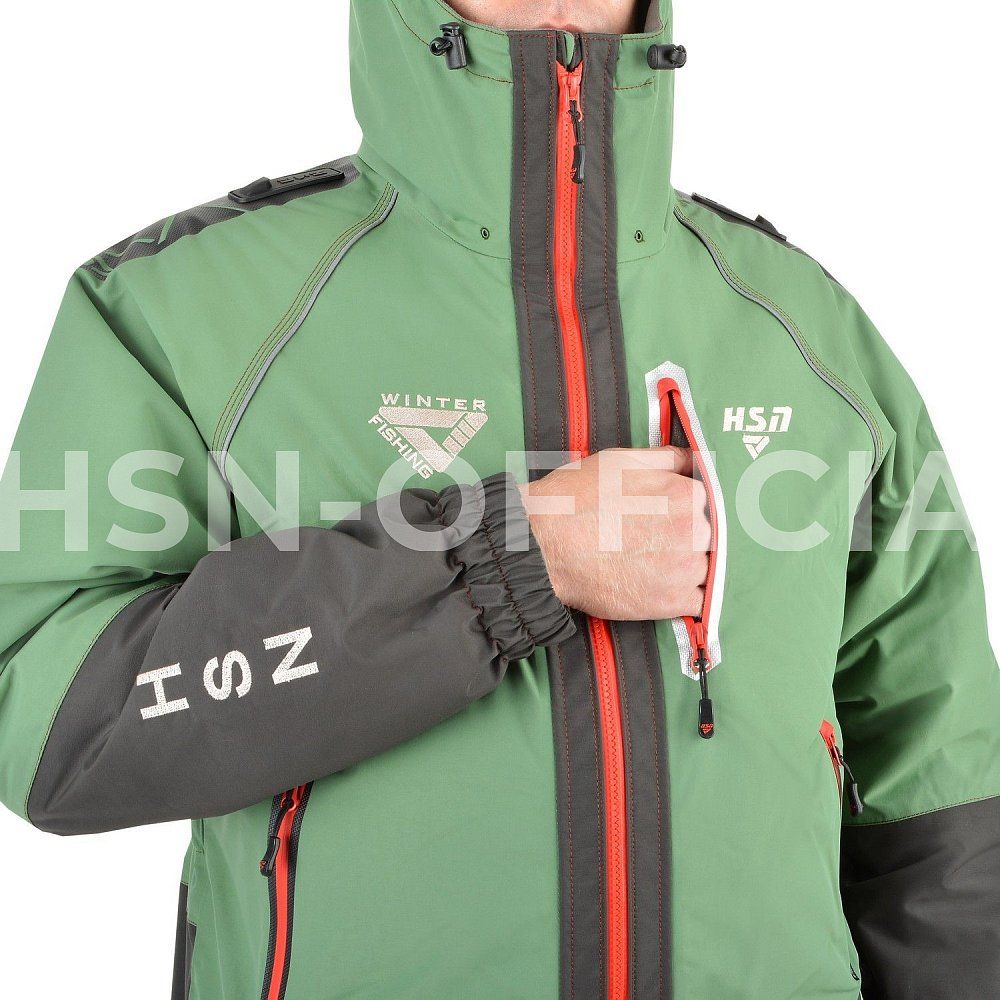 Костюм мужской демисезонный «Stalker III (-10)» (Hardguard), свет-зелены 98117-6