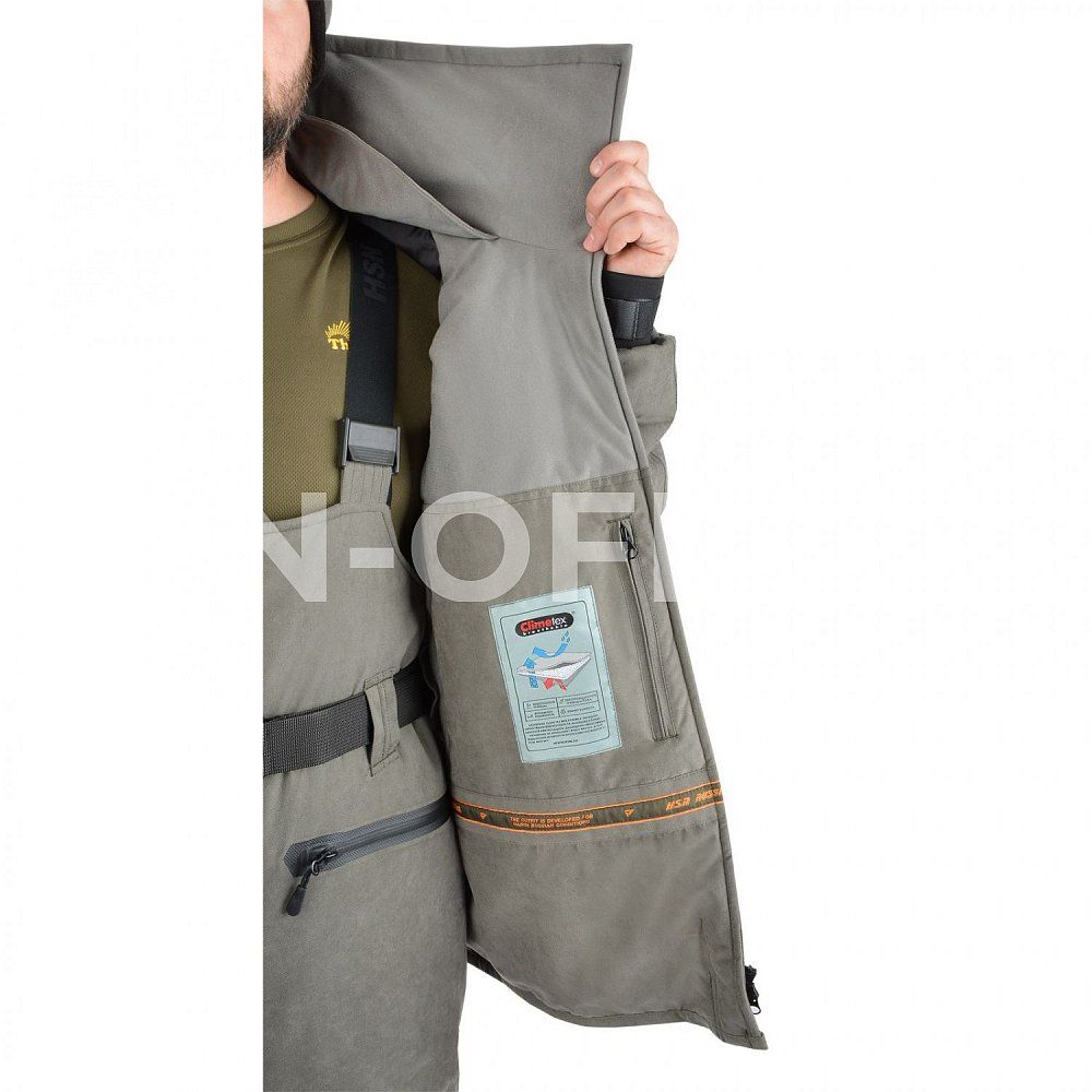 Костюм мужской демисезонный «Hunter II New (-15)» (Islandiya), серый 98128-16